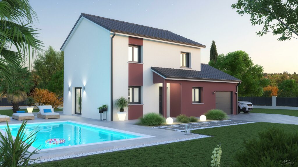 Maison et terrain à Vitrimont à construire